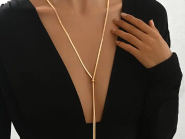 Collier Jaune doré